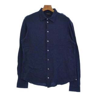 エンポリオアルマーニ(Emporio Armani)のEMPORIO ARMANI エンポリオアルマーニ カジュアルシャツ M 紺 【古着】【中古】(シャツ)