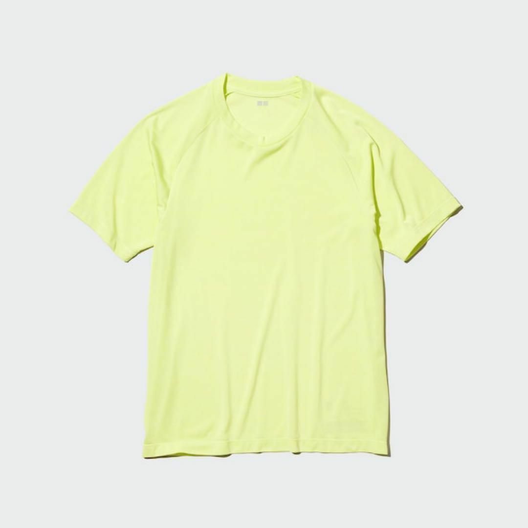 新品タグ付　UNIQLO ユニクロ　ドライEXクルーネックTシャツ（半袖） メンズのトップス(Tシャツ/カットソー(半袖/袖なし))の商品写真