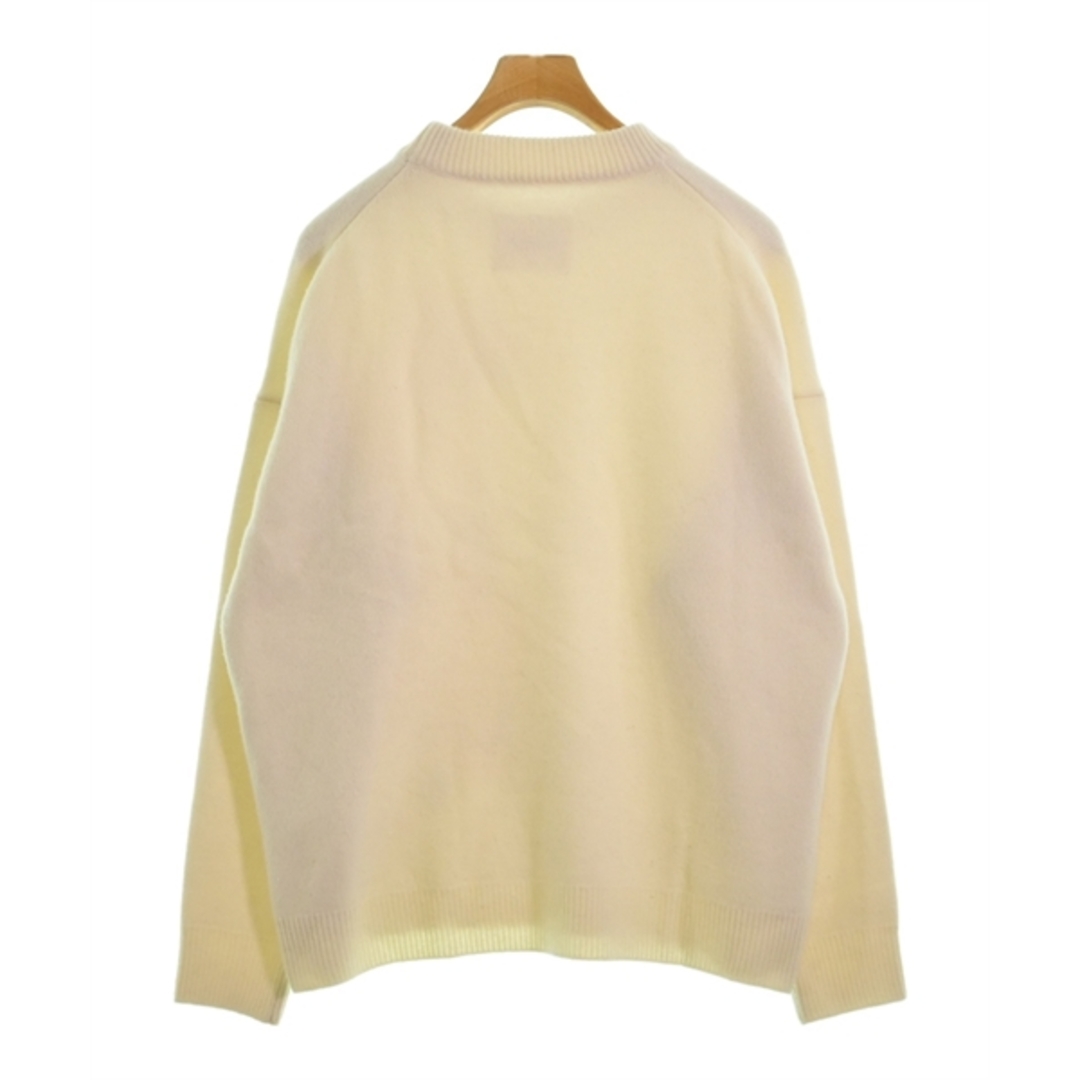 Jil Sander(ジルサンダー)のJIL SANDER ジルサンダー ニット・セーター S アイボリー系 【古着】【中古】 メンズのトップス(ニット/セーター)の商品写真