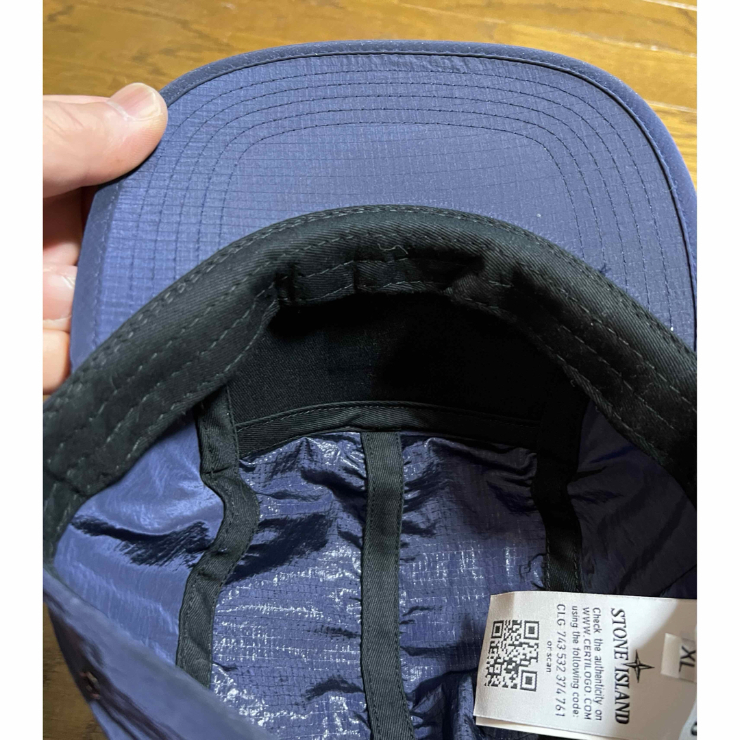 STONE ISLAND(ストーンアイランド)のSTONE ISLAND NYLON METAL RIPSTOP CAP メンズの帽子(キャップ)の商品写真