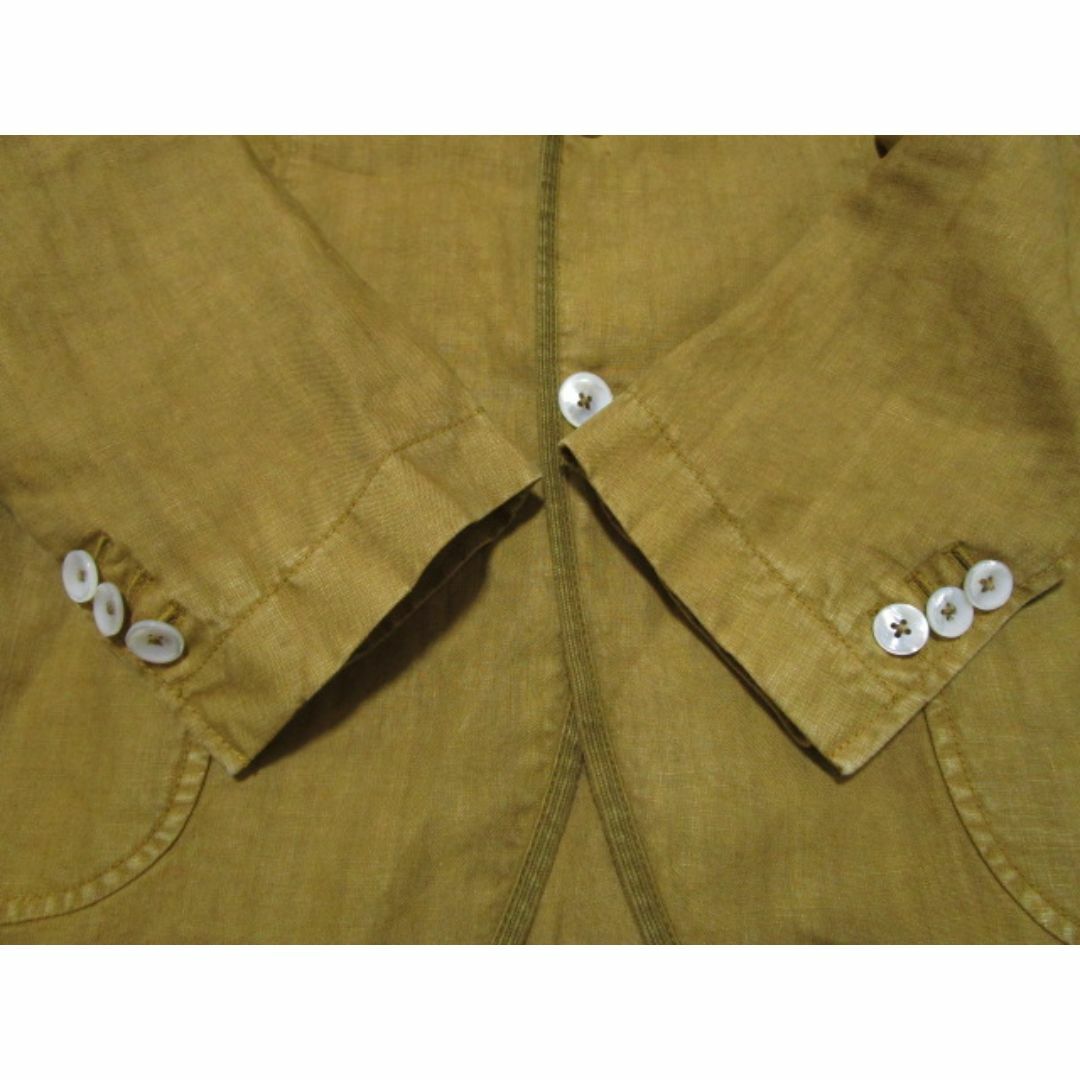 THE GIGI(ザジジ)のTHE GIGI ザジジ　ROCKET リネンジャケット　イタリア製 メンズのジャケット/アウター(テーラードジャケット)の商品写真