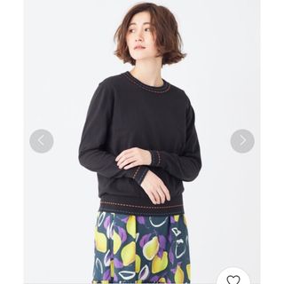 ポールスミス(Paul Smith)のPS Paul Smith 洗えるコントラストステッチ プルオーバーニット M(ニット/セーター)