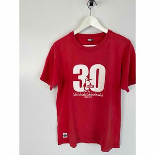 チャムス(CHUMS)のCHUMS　チャムス　30周年記念　ヴィンテージTシャツ　デカロゴプリント　L(Tシャツ/カットソー(半袖/袖なし))