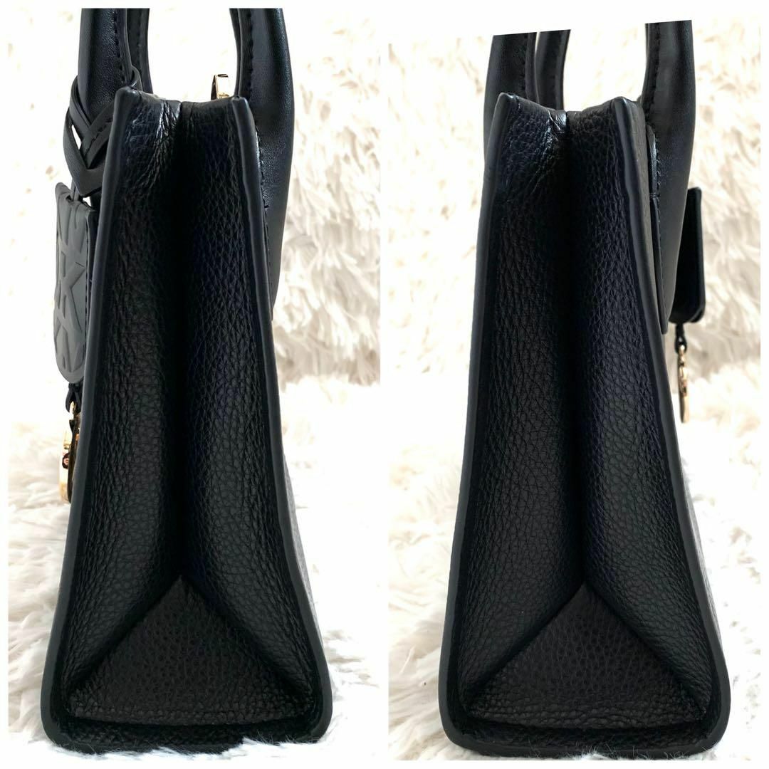 Michael Kors(マイケルコース)の美品✨マイケルコース ミレラ トートバッグ 2way ロゴ レザー 黒 袋付き レディースのバッグ(トートバッグ)の商品写真