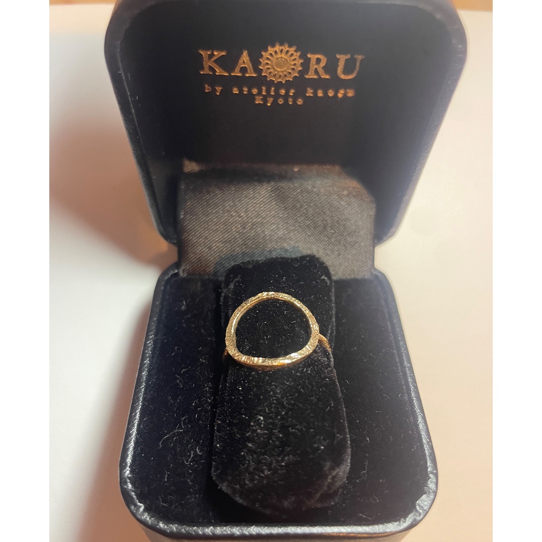 KAORU(カオル)のカオルkaoru ラウンドリング k10pg 13号 レディースのアクセサリー(リング(指輪))の商品写真