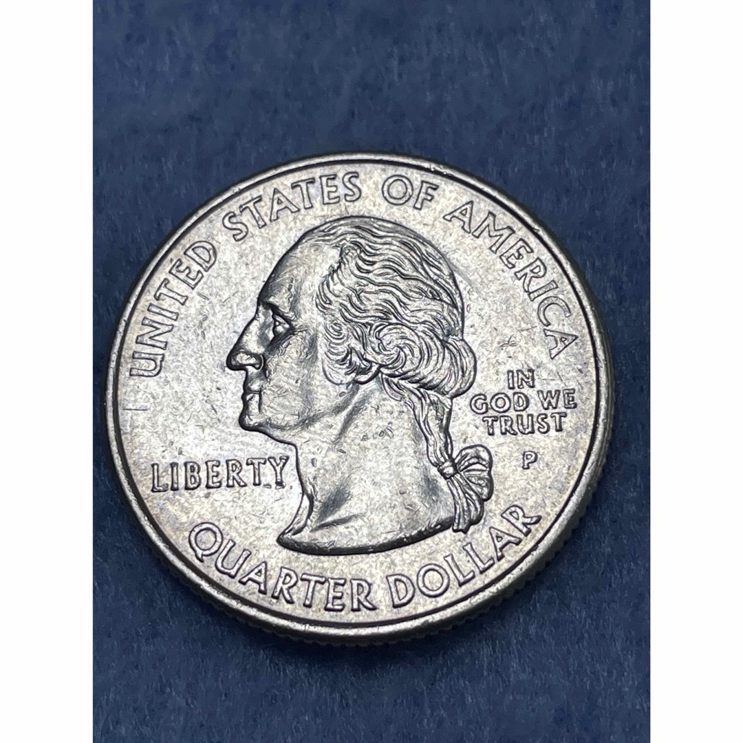 アメリカ25セント Utah 記念硬貨2007-5-P エンタメ/ホビーの美術品/アンティーク(貨幣)の商品写真