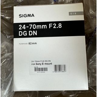 シグマ(SIGMA)の新品SIGMA Art 24-70mm F2.8 DG DN ソニー Eマウント(レンズ(ズーム))