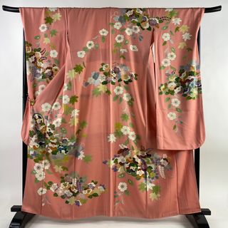 振袖 身丈162cm 裄丈71cm 正絹 逸品 【中古】(着物)