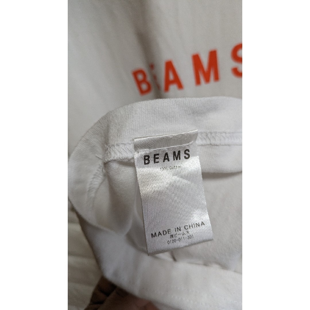 BEAMS(ビームス)のBEAMS　ビームス　メンズ　白Tシャツ　シンプル　コーデ　Tシャツ 春夏 メンズのトップス(Tシャツ/カットソー(半袖/袖なし))の商品写真