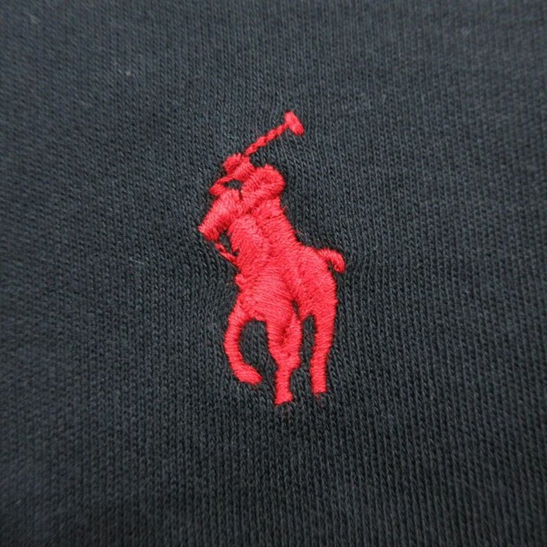 Ralph Lauren(ラルフローレン)のXL★古着 ラルフローレン Ralph Lauren 半袖 ブラント ポロ シャツ メンズ 90年代 90s ワンポイントロゴ 大きいサイズ コットン 黒 ブラック 24apr02 中古 トップス メンズのトップス(ポロシャツ)の商品写真