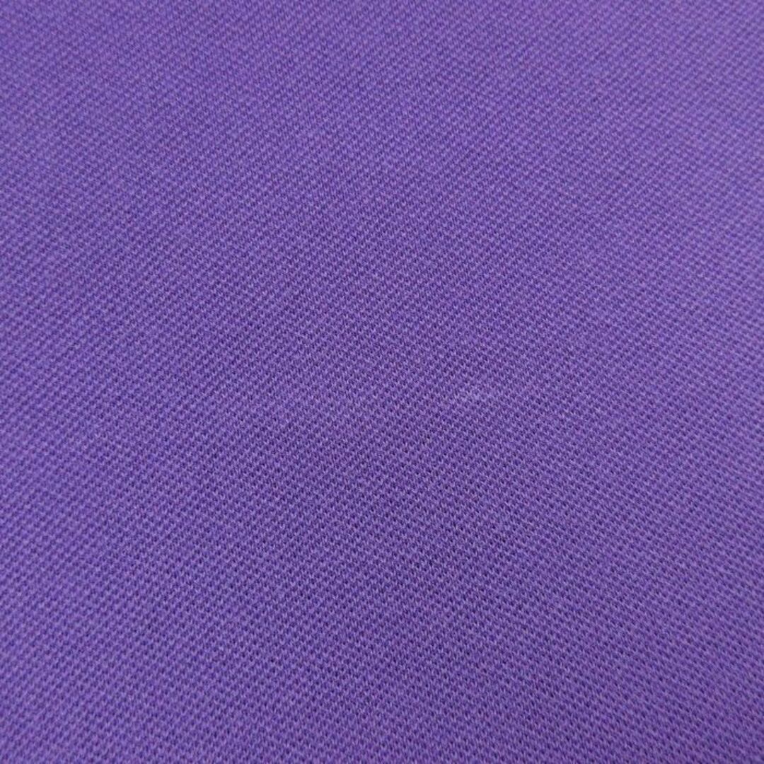 Ralph Lauren(ラルフローレン)のM★古着 ラルフローレン Ralph Lauren ポロゴルフ 半袖 ブラント ポロ シャツ メンズ 90年代 90s ワンポイントロゴ 鹿の子 紫 パープル 24apr02 中古 トップス メンズのトップス(ポロシャツ)の商品写真