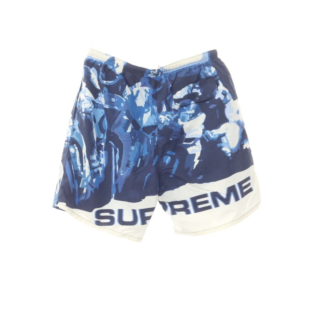 Supreme(シュプリーム)の【中古】シュプリーム Supreme 2020年春夏 Recing Water Short ナイロン ショートパンツ ブルーxネイビー×ホワイト【サイズM】【メンズ】 メンズのパンツ(ショートパンツ)の商品写真