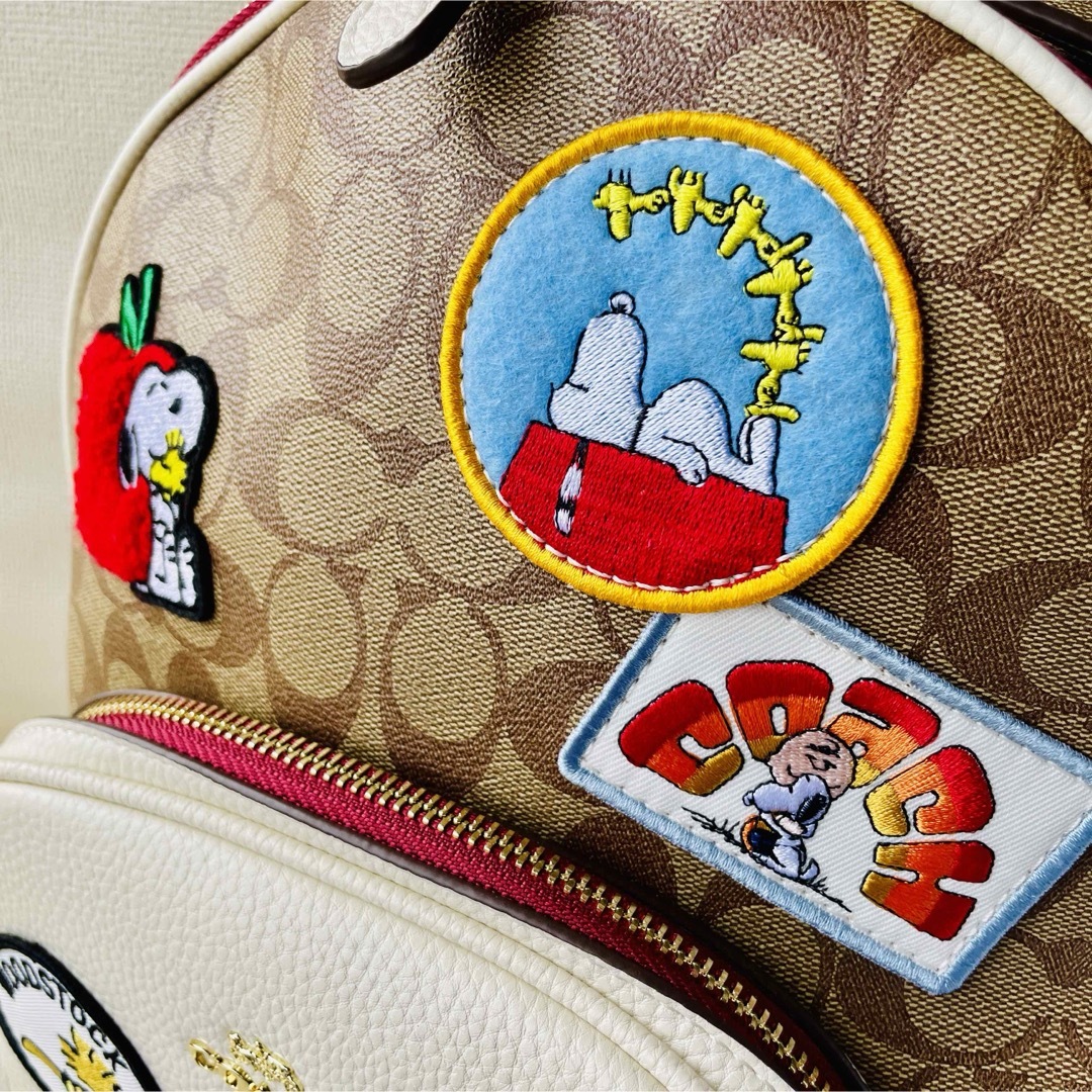 COACH(コーチ)の◇限定１品『新品未使用』コーチ.リュック.スヌーピー.コラボ.C4115 レディースのバッグ(リュック/バックパック)の商品写真