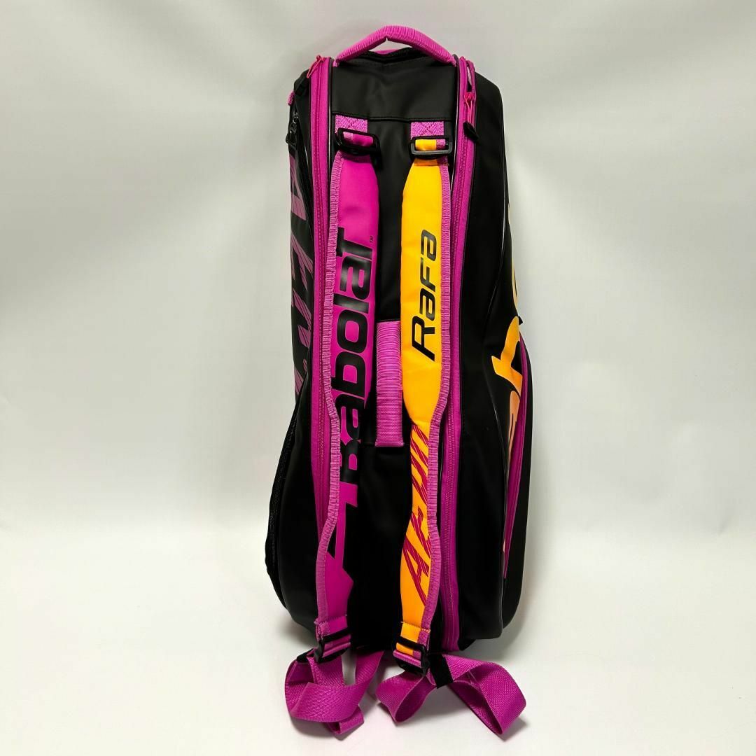 Babolat(バボラ)の【美品】バボラ テニスバッグ ピュア アエロ ラファ ラケットバッグ ６本 スポーツ/アウトドアのテニス(バッグ)の商品写真