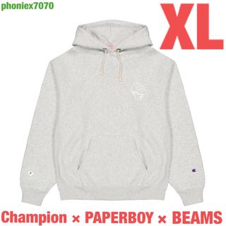 チャンピオン(Champion)のChampion × paperboy × BEAMS / 別注 フーディ(パーカー)