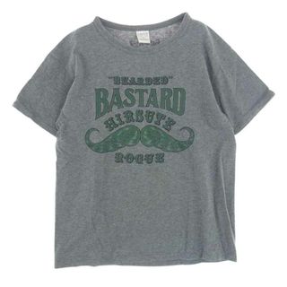 クーティー(COOTIE)のCOOTIE クーティー Ｔシャツ BASTARD 半袖 クルーネック Tシャツ グレー系 M【中古】(シャツ)