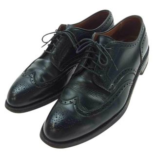 オールデン(Alden)のALDEN オールデン  967 Wing-Tip ウィングチップ アバディーン カーフ シューズ ブラック系 7【中古】(その他)