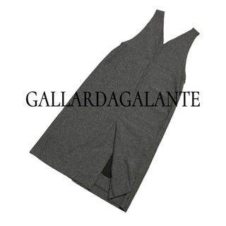 ガリャルダガランテ(GALLARDA GALANTE)の【GALLARDGALANTE】ジャンパースカート ワンピース 美品 日本製(ロングワンピース/マキシワンピース)