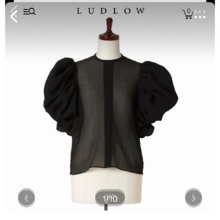 ドゥロワー(Drawer)のお値下げしました✨　ludlow  ラドローパフスリーブブラウス(シャツ/ブラウス(半袖/袖なし))