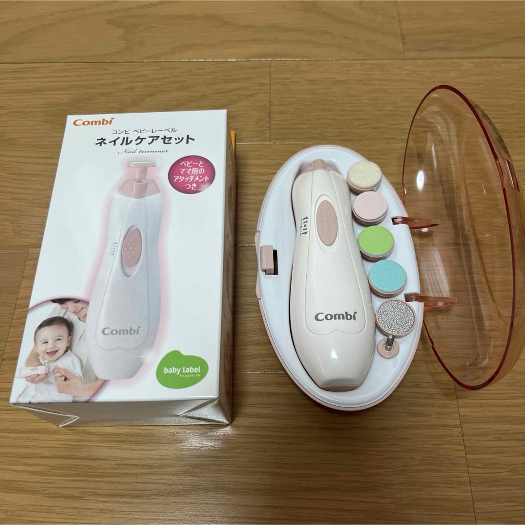 combi(コンビ)の【超美品】コンビ　ベビー　ネイルケアセット キッズ/ベビー/マタニティの洗浄/衛生用品(爪切り)の商品写真