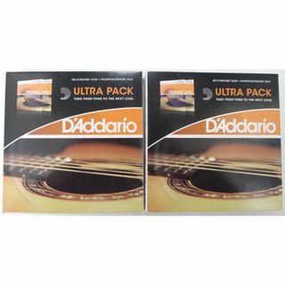 DADDARIO　ギター弦　EZ900+EJ15 Ultra Pack ×2個(アコースティックギター)