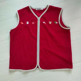 ファミリア(familiar)のファミリア familiar  ベスト  Sサイズ  ベビー キッズ tops(ジャケット/上着)