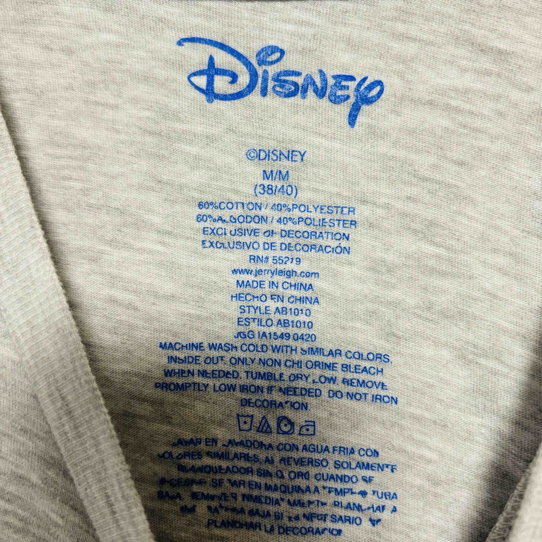 Disney(ディズニー)の【入手困難】Disney ディズニー　ミッキー　刺繍　Tシャツ　一点物　海外輸入 メンズのトップス(Tシャツ/カットソー(半袖/袖なし))の商品写真