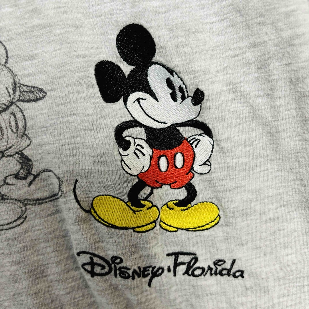 Disney(ディズニー)の【入手困難】Disney ディズニー　ミッキー　刺繍　Tシャツ　一点物　海外輸入 メンズのトップス(Tシャツ/カットソー(半袖/袖なし))の商品写真