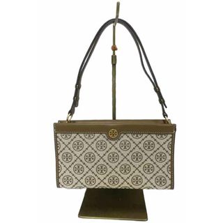 トリーバーチ(Tory Burch)の【中古】TORYBURCH トリーバーチ  バッグ レディース セカンドバッグ ブラウン系 カード入れ付き　ショルダーバッグ(ハンドバッグ)