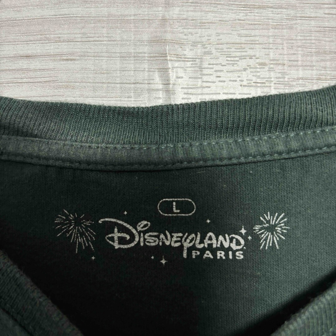 Disney(ディズニー)の【入手困難】Disney ディズニー　Tシャツ　Lサイズ　刺繍　海外輸入　一点物 メンズのトップス(Tシャツ/カットソー(半袖/袖なし))の商品写真