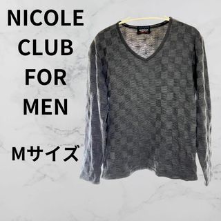 NICOLE CLUB FOR MEN 　長袖カットソー