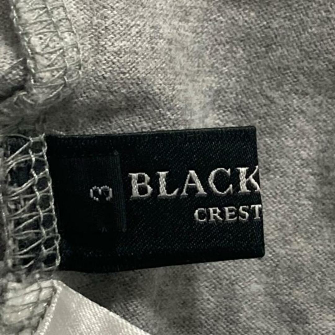 BLACK LABEL CRESTBRIDGE(ブラックレーベルクレストブリッジ)のBLACK LABEL CRESTBRIDGE(ブラックレーベルクレストブリッジ) 半袖Tシャツ サイズ3 L レディース - ライトグレー×ダークネイビー クルーネック/ハート レディースのトップス(Tシャツ(半袖/袖なし))の商品写真