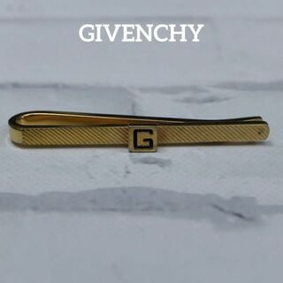 ジバンシィ(GIVENCHY)の【匿名配送】ジバンシー タイピン ゴールド ロゴ シンプル 2(ネクタイピン)