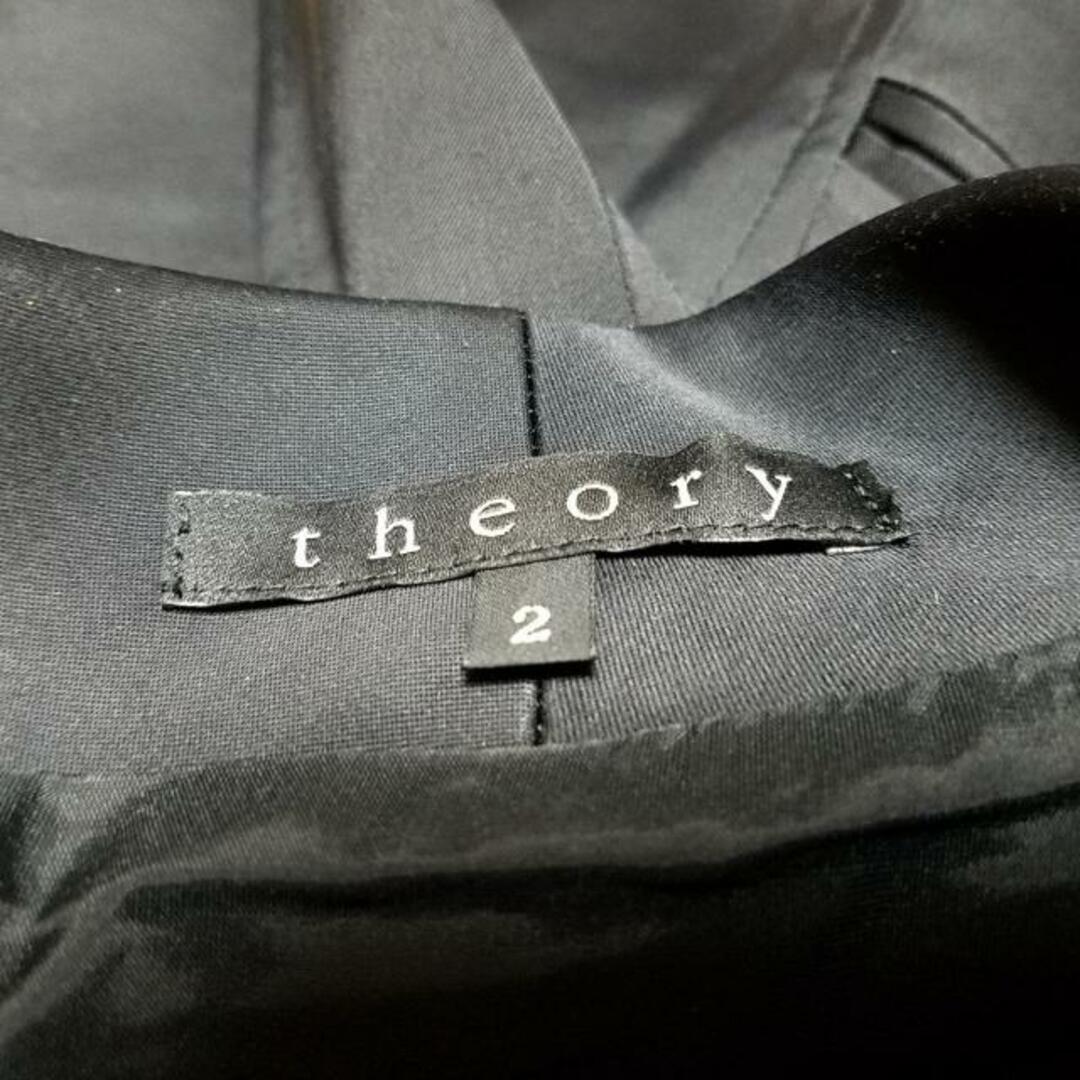 theory(セオリー)のtheory(セオリー) スカートスーツ サイズ2 S レディース - 黒 レディースのフォーマル/ドレス(スーツ)の商品写真