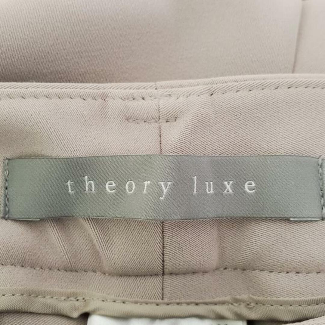Theory luxe(セオリーリュクス)のtheory luxe(セオリーリュクス) パンツ サイズ38 M レディース美品  - ベージュ フルレングス レディースのパンツ(その他)の商品写真