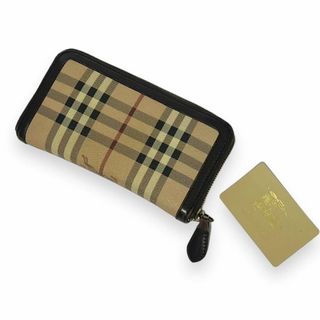 BURBERRY - 極 美品 希少品 BURBERRY バーバリー ノバチェック ロゴ