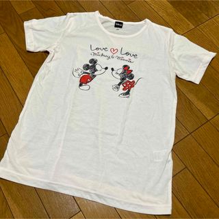 ミッキー&ミニー ルームウェア Tシャツ(M)