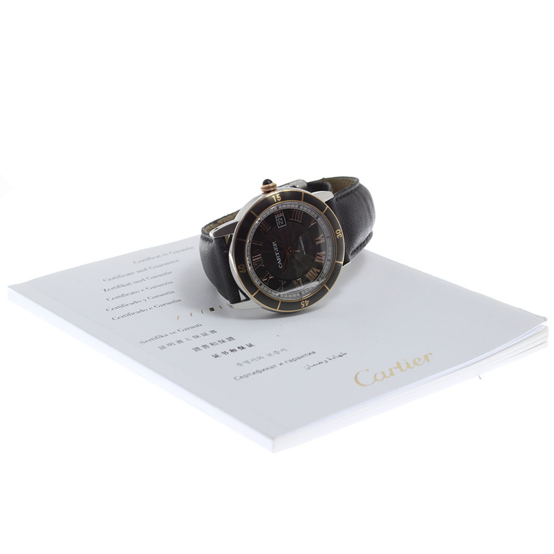 Cartier(カルティエ)のカルティエ CARTIER W2RN0005 クロワジエール デイト 自動巻き メンズ 保証書付き_805072 メンズの時計(腕時計(アナログ))の商品写真