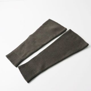 ドゥーズィエムクラス(DEUXIEME CLASSE)の美品 ドゥーズィエムクラス Deuxieme Classe CARIAGGI レッグウォーマー/グレー カシミヤ100% ニット【2400013796385】(その他)