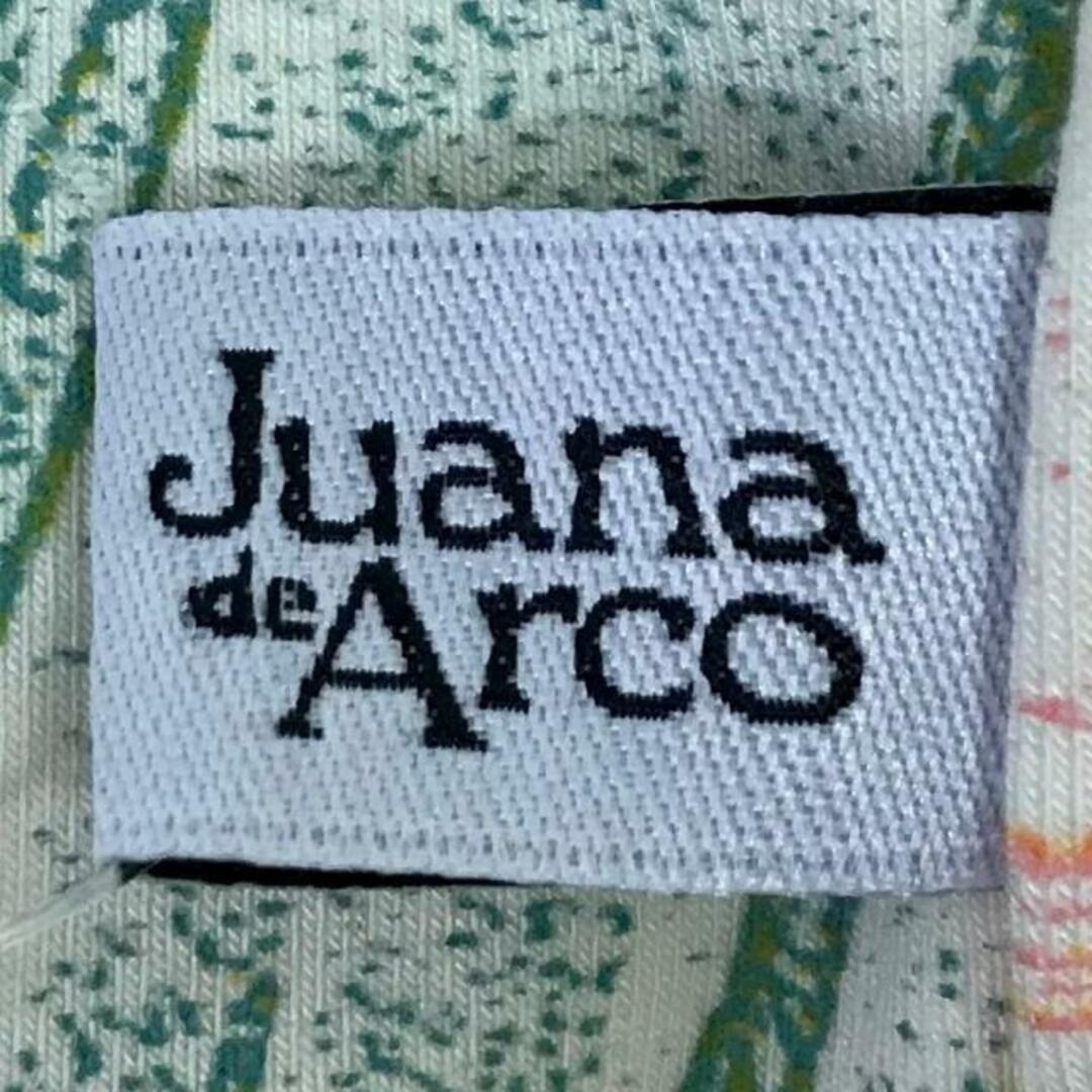 Juana de Arco(ホォアナ デ アルコ) ワンピース サイズM レディース - アイボリー×ダークイエロー×マルチ 半袖/マキシ丈 レディースのワンピース(その他)の商品写真
