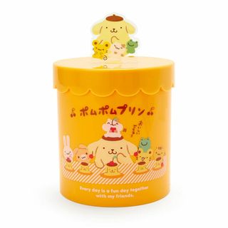 ポムポムプリン(ポムポムプリン)のポムポムプリン　キャニスター　チームプリン　サンリオ　小物入れ　マフィン　プリン(キャラクターグッズ)