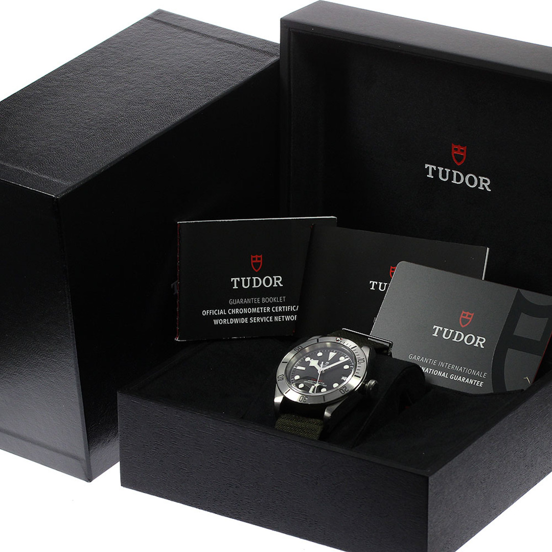 Tudor(チュードル)のチュードル TUDOR 79730 ブラックベイ スチール デイト 自動巻き メンズ 良品 箱・保証書付き_807599 メンズの時計(腕時計(アナログ))の商品写真