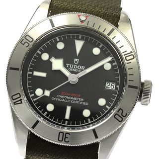 チュードル(Tudor)のチュードル TUDOR 79730 ブラックベイ スチール デイト 自動巻き メンズ 良品 箱・保証書付き_807599(腕時計(アナログ))