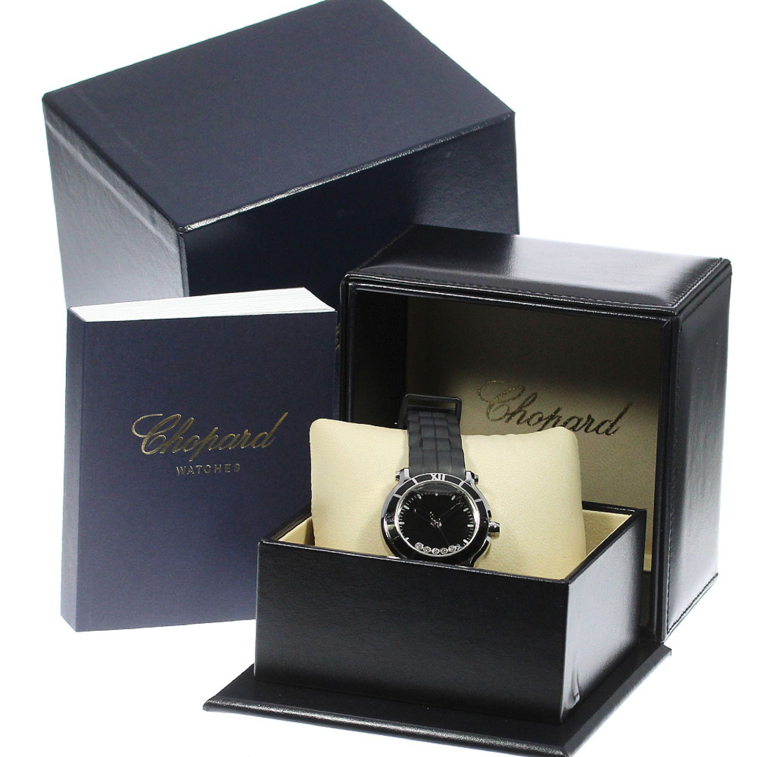 Chopard(ショパール)のショパール Chopard 278551-3002 ハッピースポーツ 5Pダイヤ クォーツ レディース 良品 箱付き_807593 レディースのファッション小物(腕時計)の商品写真
