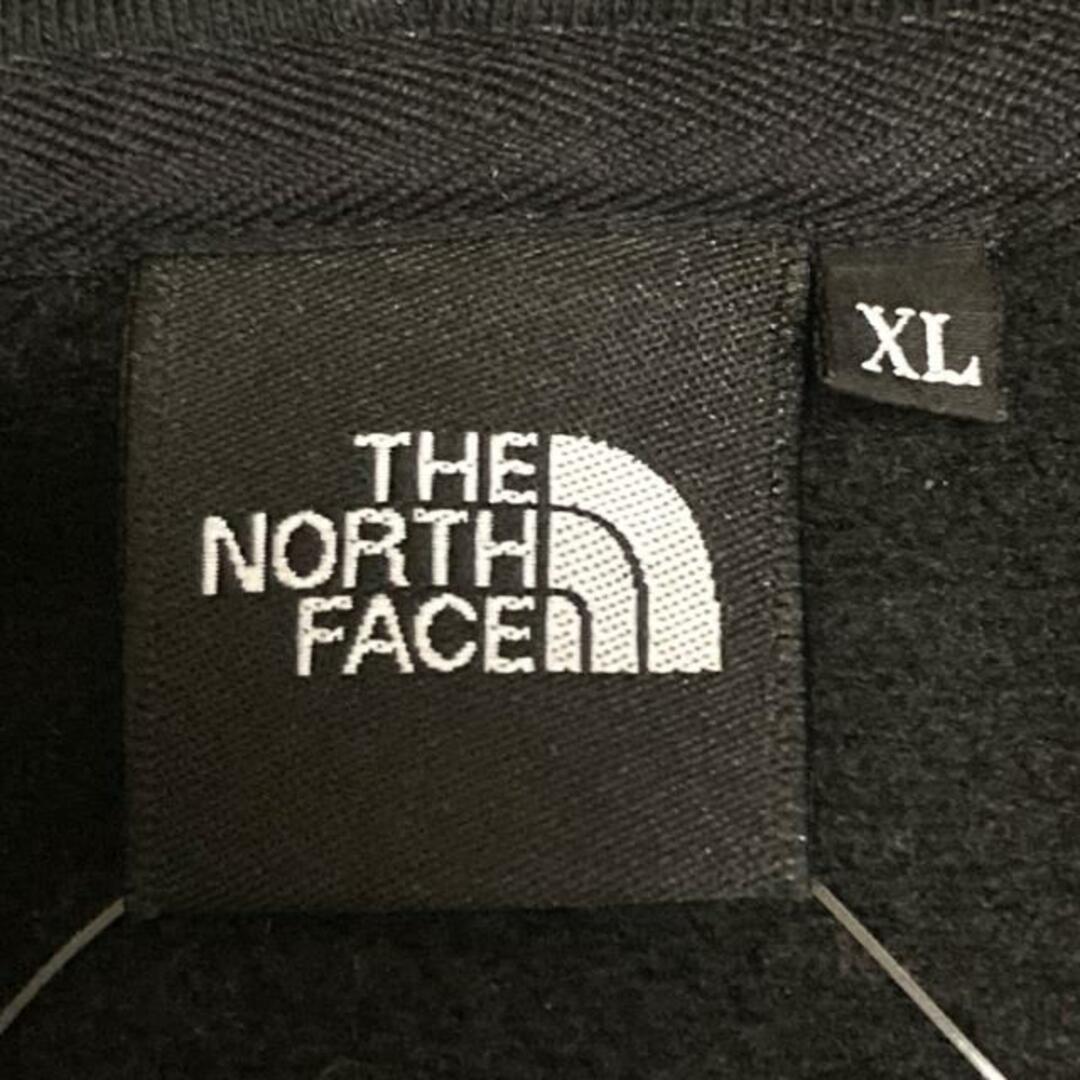 THE NORTH FACE(ザノースフェイス)のTHE NORTH FACE(ノースフェイス) パーカー サイズXL メンズ - 黒×白 長袖/ジップアップ メンズのトップス(パーカー)の商品写真