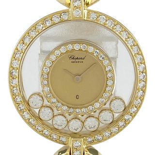 Chopard - ショパール ハッピーダイヤモンド  4066 クォーツ レディース 【中古】