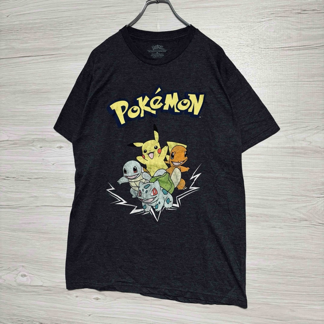 ポケモン(ポケモン)の【入手困難】Pokemon ポケモン　Tシャツ　海外輸入　一点物　キャラクター メンズのトップス(Tシャツ/カットソー(半袖/袖なし))の商品写真