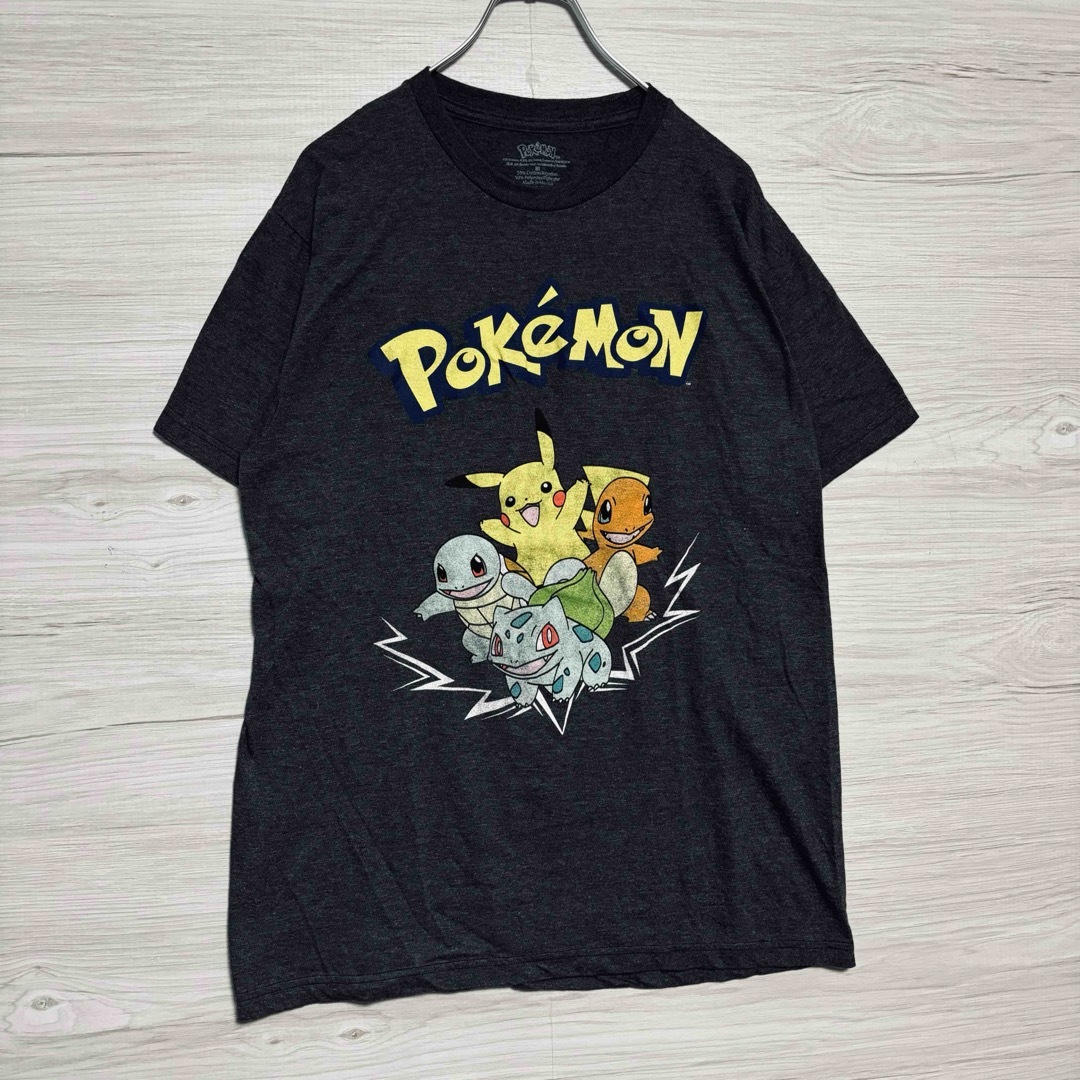 ポケモン(ポケモン)の【入手困難】Pokemon ポケモン　Tシャツ　海外輸入　一点物　キャラクター メンズのトップス(Tシャツ/カットソー(半袖/袖なし))の商品写真