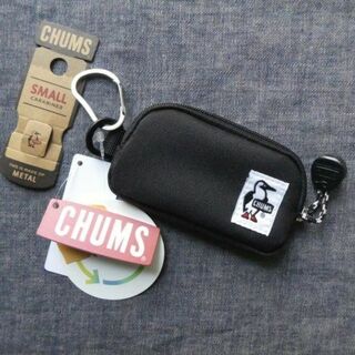 CHUMS - 2点セット CHUMS コインケース カラビナ S 新品