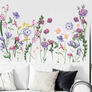 (NO.171）DIY剥がせる壁飾りウォールステッカー綺麗な仕上がり　花弁の群れ(その他)